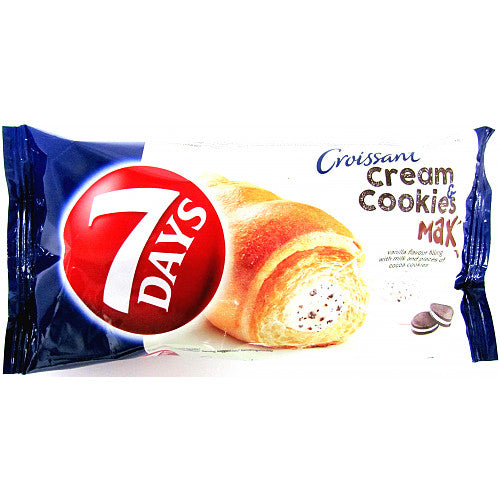 MAS7Days Vanilla Cream & Cookie Croissant 80g-Food