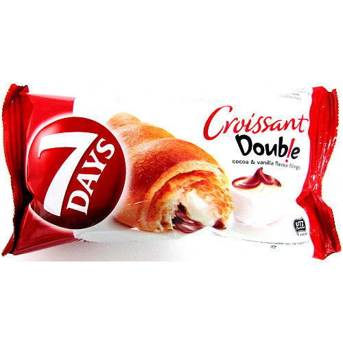 7Days Double Cocoa Vanilla Croissant Halal 60g