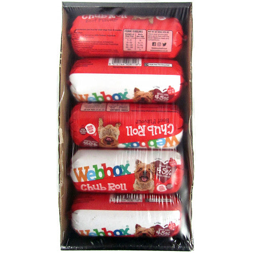 Webbox Chub Beef 5pk-Food