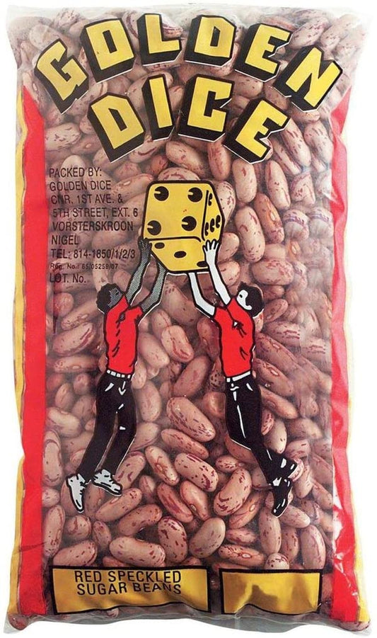 Golden Dice Sugar Beans 500g Box of 10