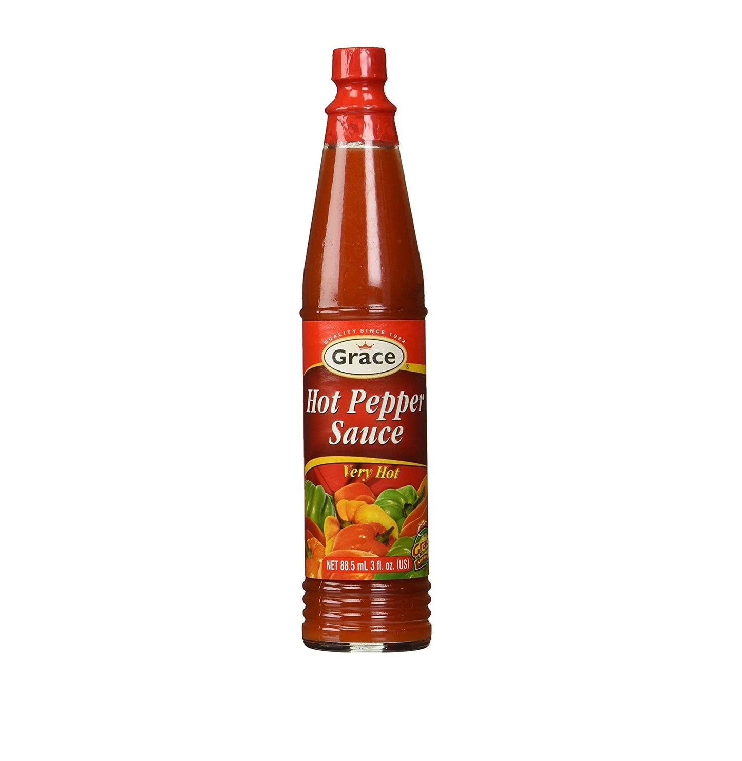 MASGrace Hot Pepper Sauce 85ml Box of 12-Fd