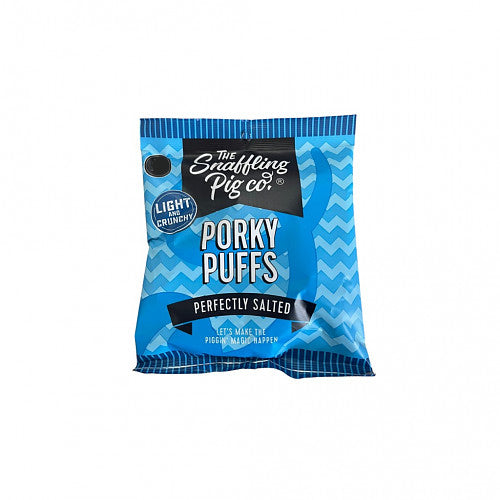Snaffling Pig Perfectly Salted Porky Puffs 20g-Food