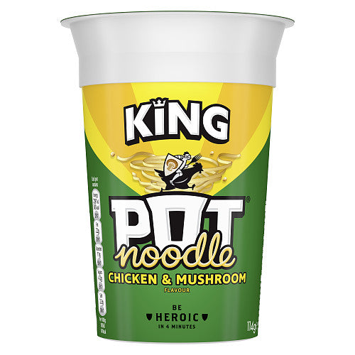 MASKING Pot Noodle Chicken & Mushroom Flavour 114g-Food