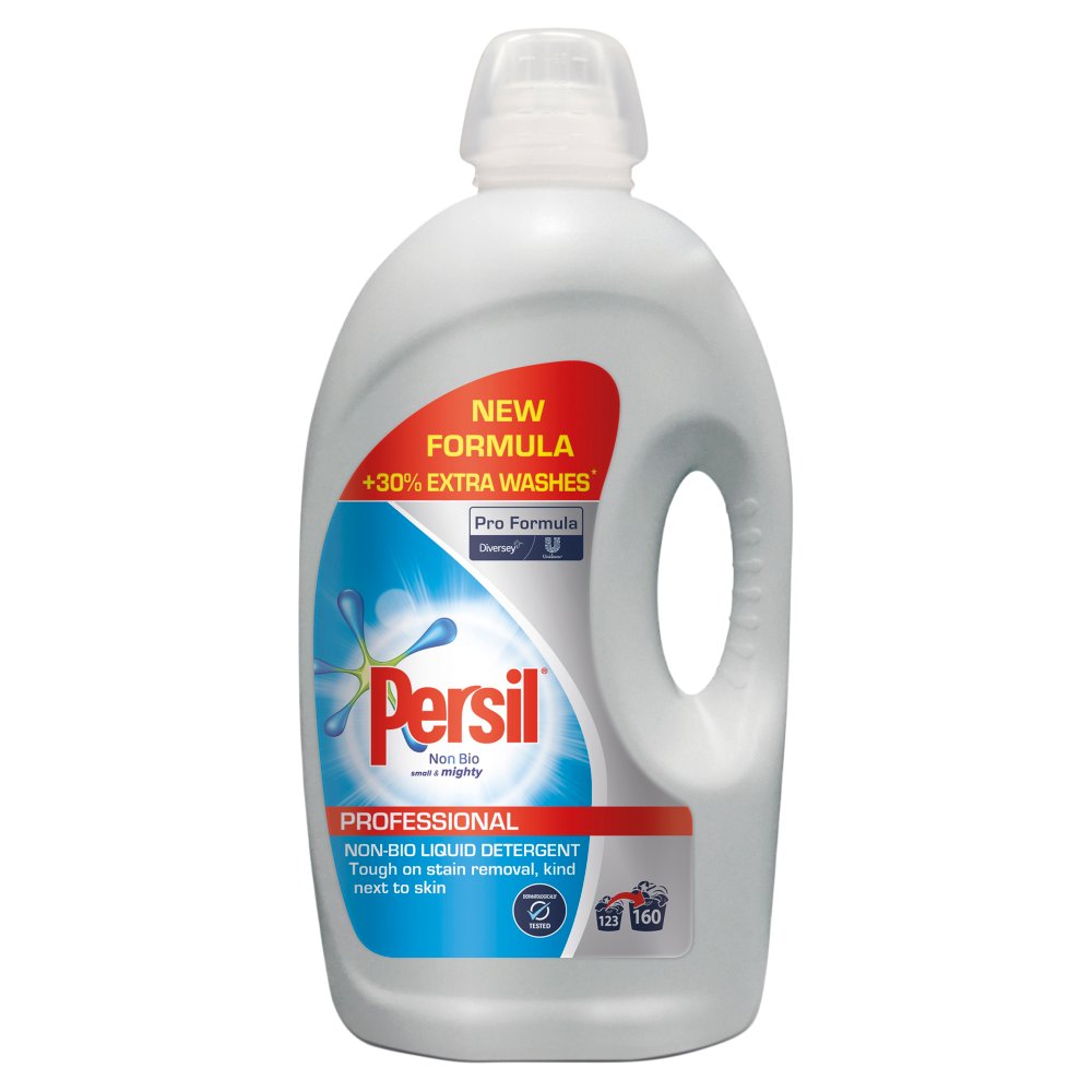 MASPersil Professional Small & Mighty Non-Bio Liquid Detergent 160 Washes 4.32L-Food