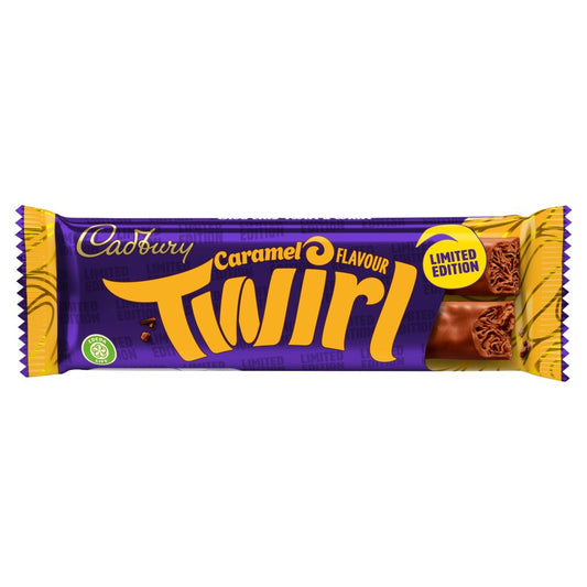 MASCad Twirl Caramel Flavour Bar 43g-Food