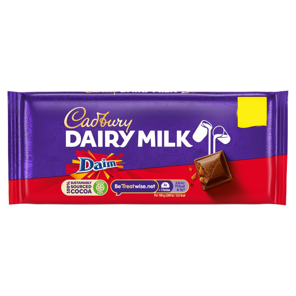 MASCad Dairy Milk with Daim Chocolate Bar  120g-Food