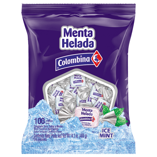 MASColombina Menta Helada 400g Box of 18-Fd