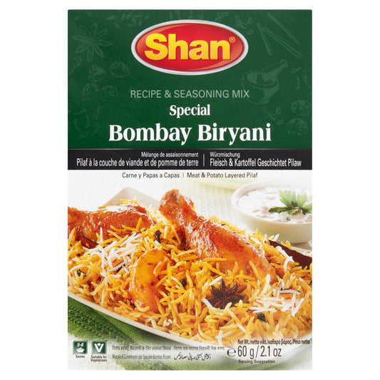 Shan Recipe & Seasoning Mix Special Bombay Biryani 60g-Food