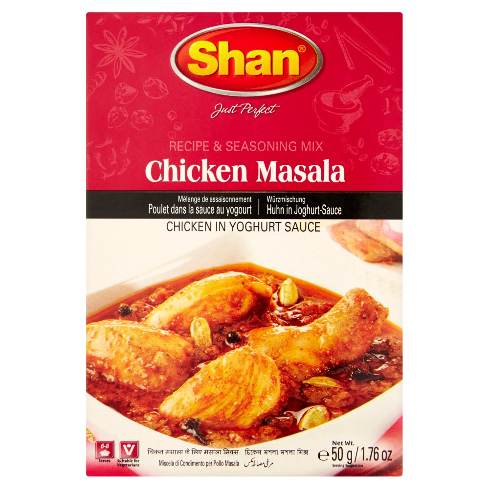 Shan Chicken Masala Recipe & Seasoning Mix 50g-Food