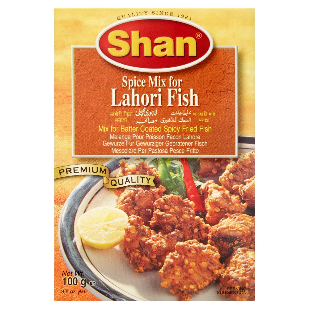 Shan Spice Mix for Lahori Fish 100g-Food