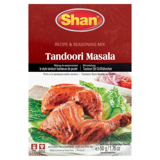 Shan Tandoori Masala Recipe & Seasoning Mix 50g-Food