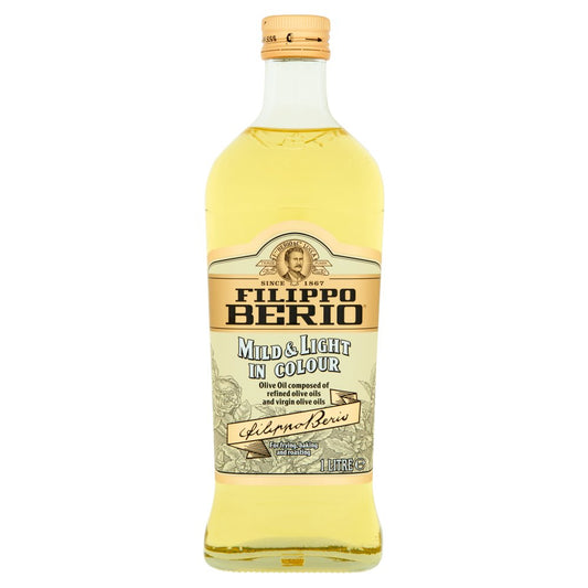 MASFilippo Berio Mild & Light in Colour Olive Oil 1Litre-Food
