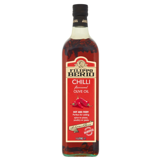 MASFilippo Berio Chilli Flavoured Olive Oil 1Litre-Food