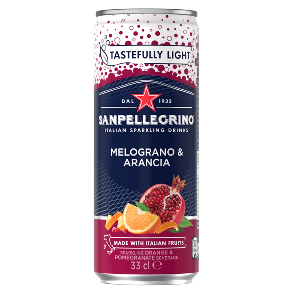 San Pellegrino Pomegranate & Orange 330ml-Food