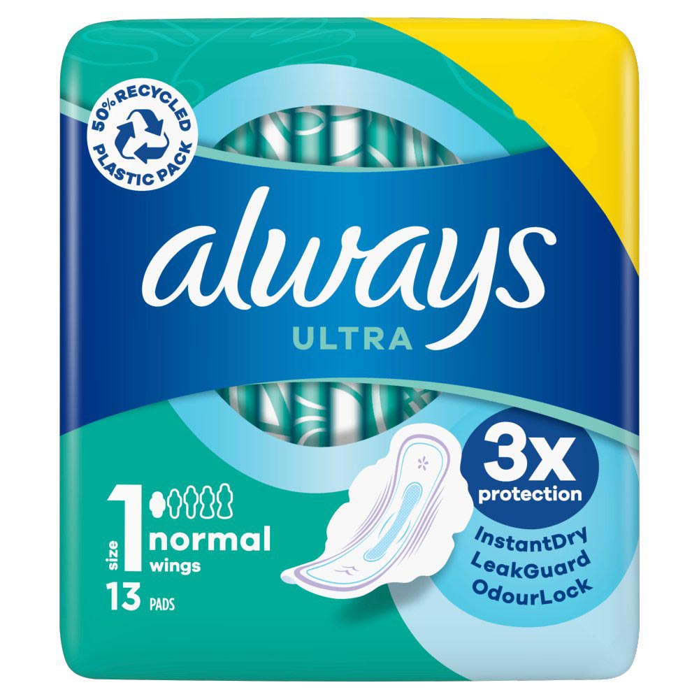 MASAlways Ultra Pads Normal (Size 1) Wings 13-Food