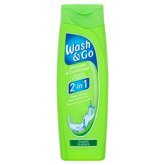Wash & Go Shampoo & Conditioner 2 in 1 Classic 200ml
