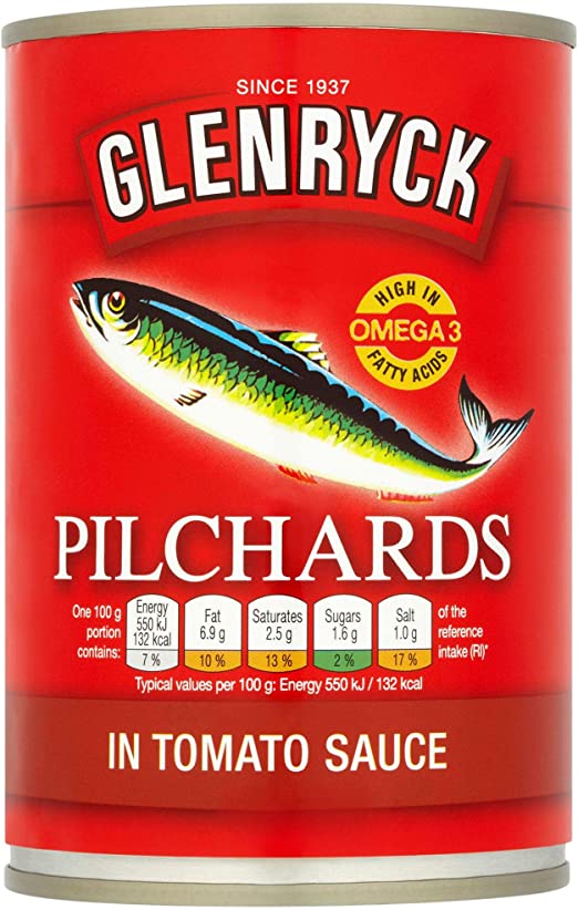 SKGlenryck Pilchards in Tomato Sauce 400g