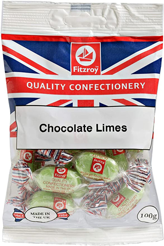 SKFitzroy Chocolate Limes 100g