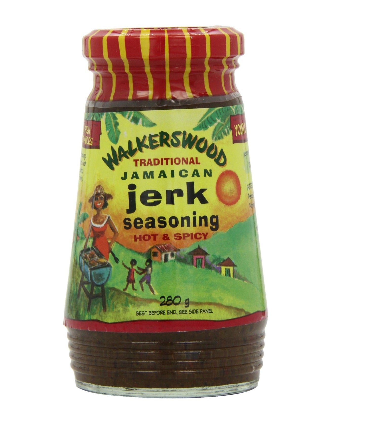 Walkerswood Traditional Jamaican Jerk Seasoning Mild 280g-Fd