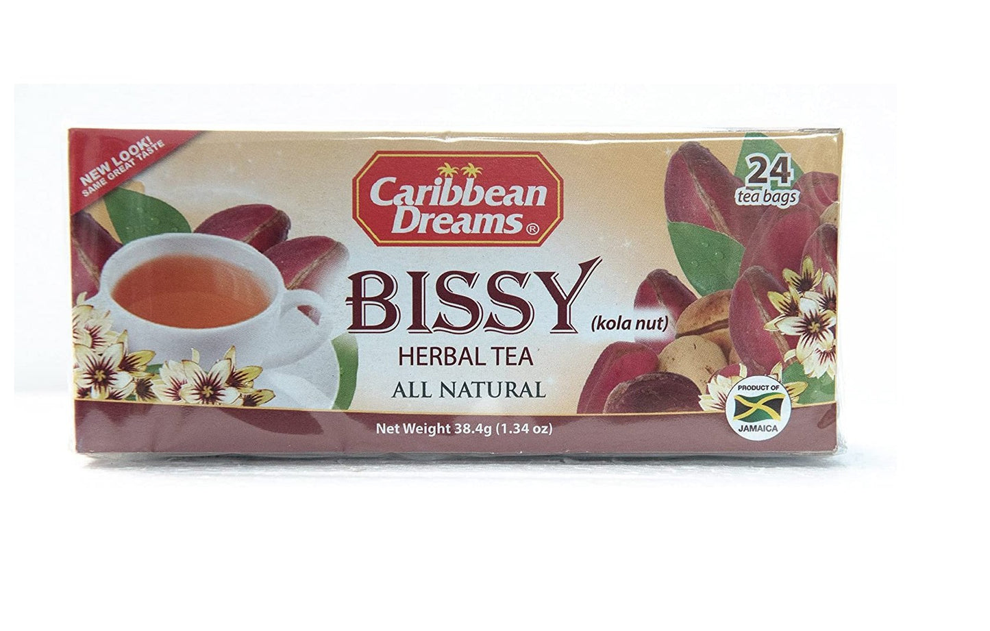 Caribbean Dreams Bissy Tea 24's Box of 6