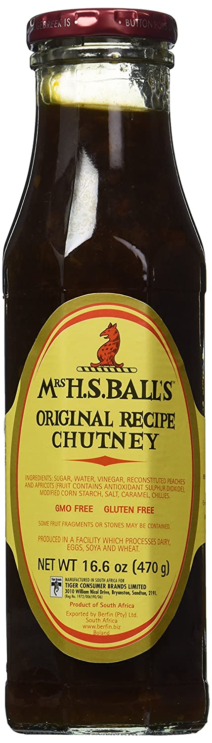 MASMrs HS Balls Original Chutney 470g-Fd