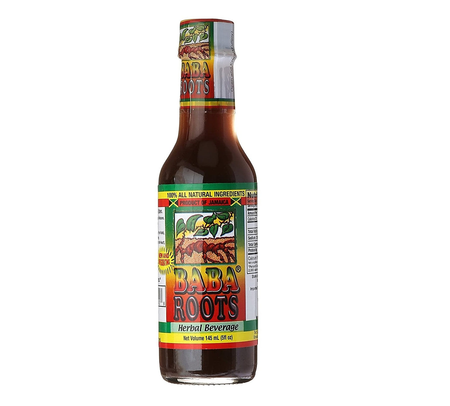 MASBaba Roots Herbal Beverage Jamaica 142ml Box of 24-Fd