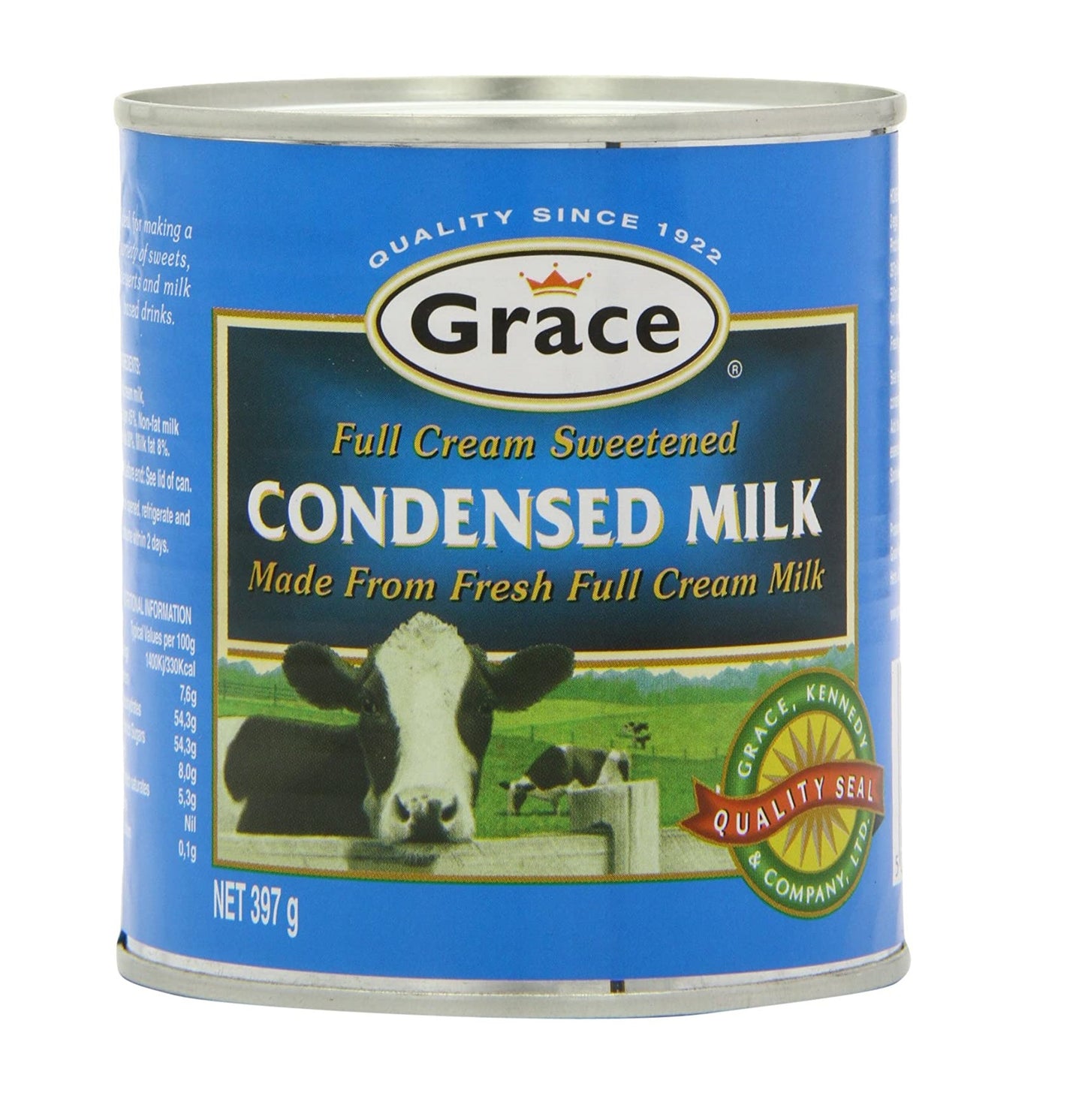 Grace Condensed Milk 397g