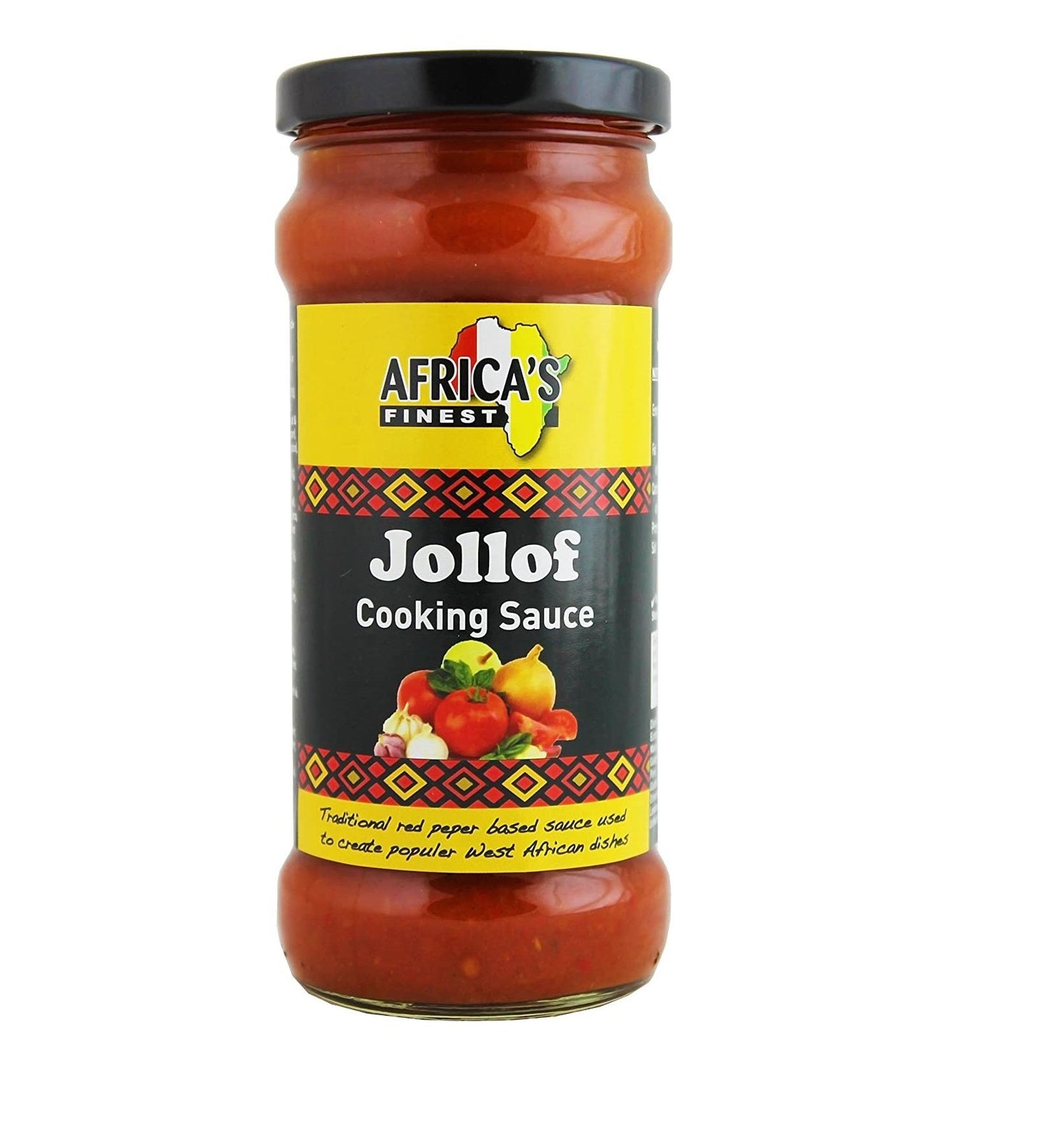 MASAfrica's Finest Jollof Cooking Sauce 350g Box of 6-Fd
