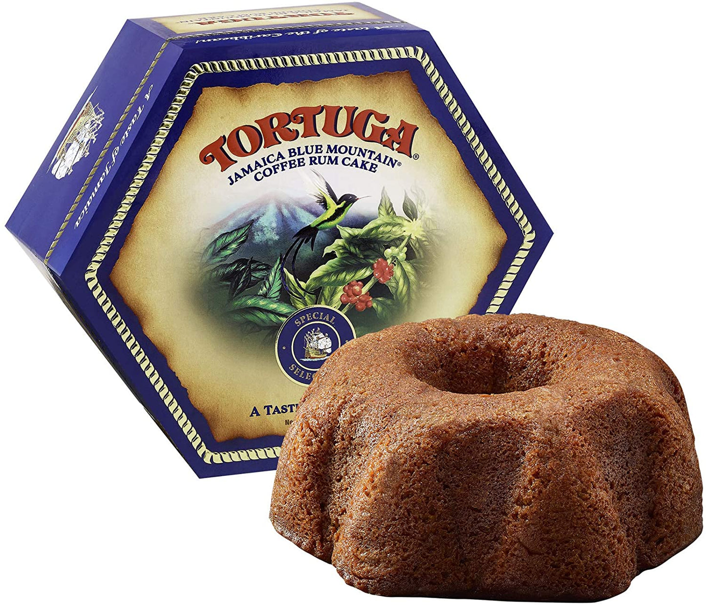 MASTortuga Rum Cake Mountain Coffee 454g Box of 20-Fd