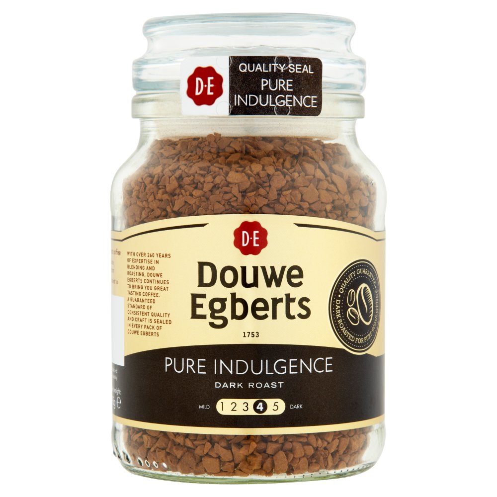 MASDouwe Egberts Pure Indulgence Dark Roast Instant Coffee 95g-Food