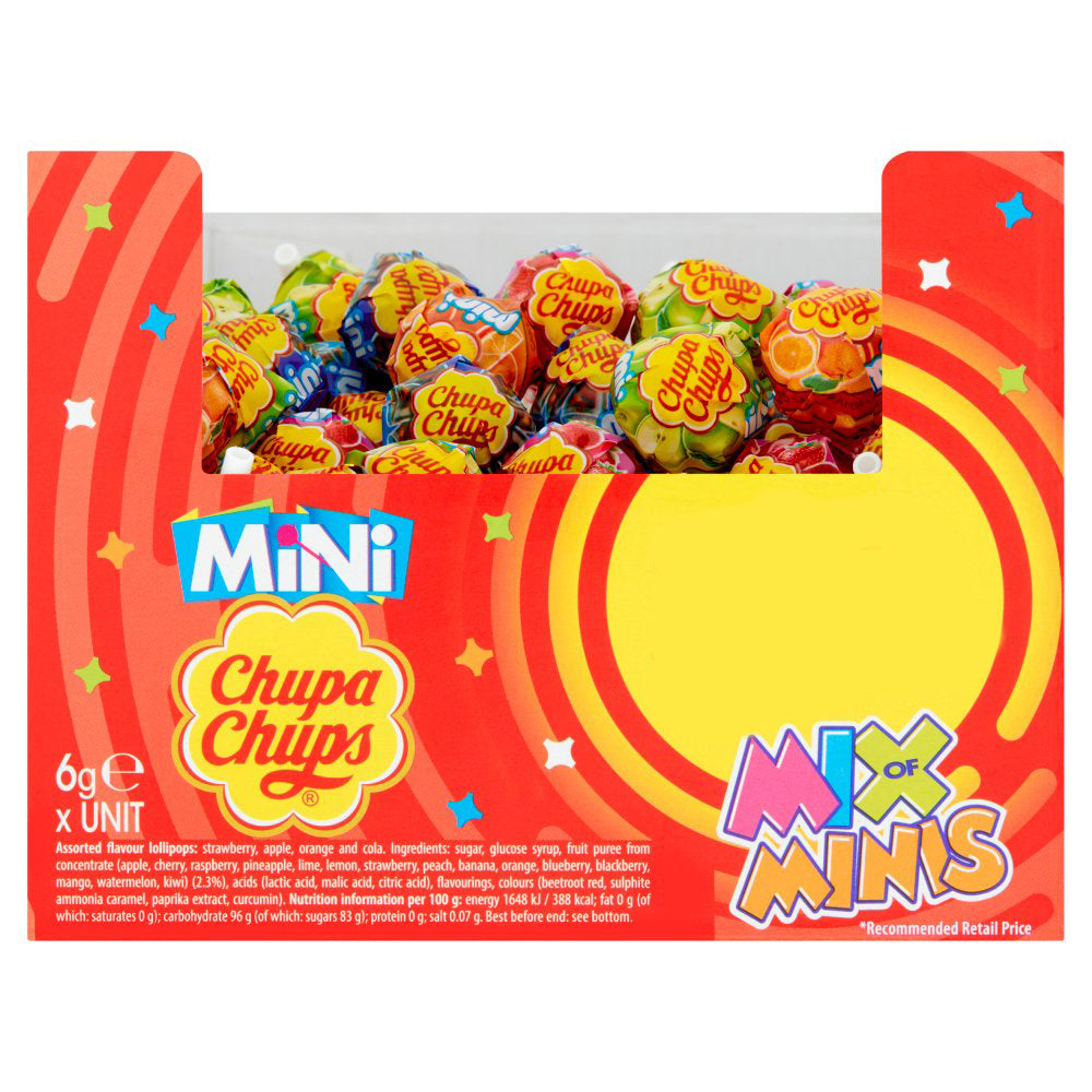 Chupa Chup's Mix of Minis 6g-Food