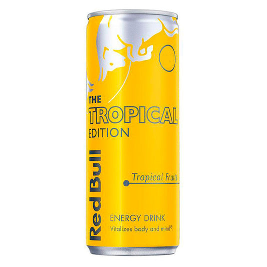 Red Bull The Tropical Edition Tropical Fruits Energy Drink 250ml-Food