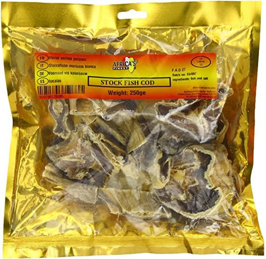 MASAfrica's Finest Stockfish Cod 100g Box of 10-Fd