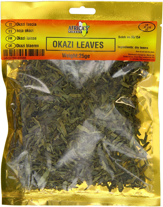 MASAfrica's Finest Ukazi Leaves 25g Box of 10-Fd