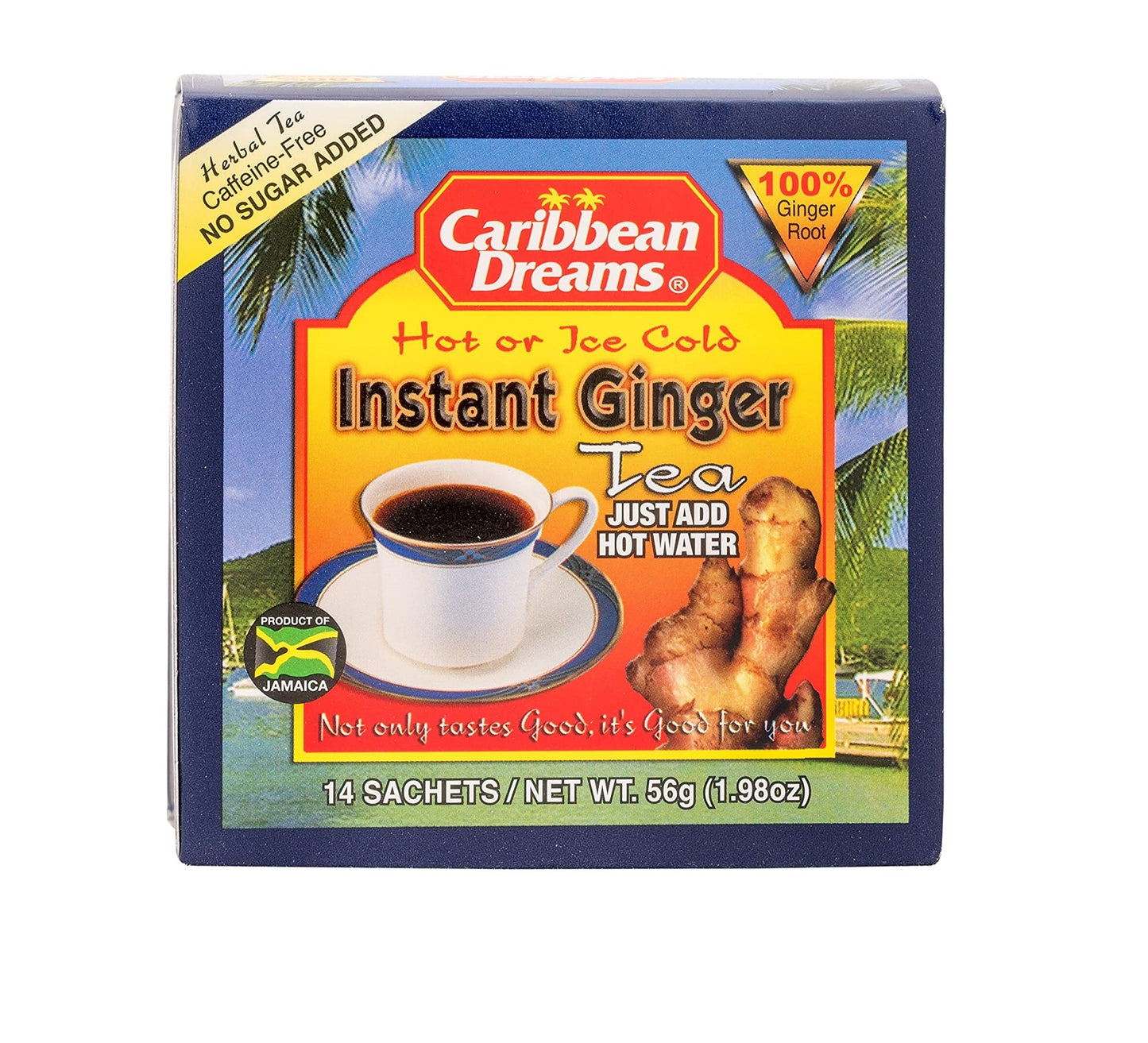 MASCaribbean Dreams Instant Ginger Tea 20’s-Fd