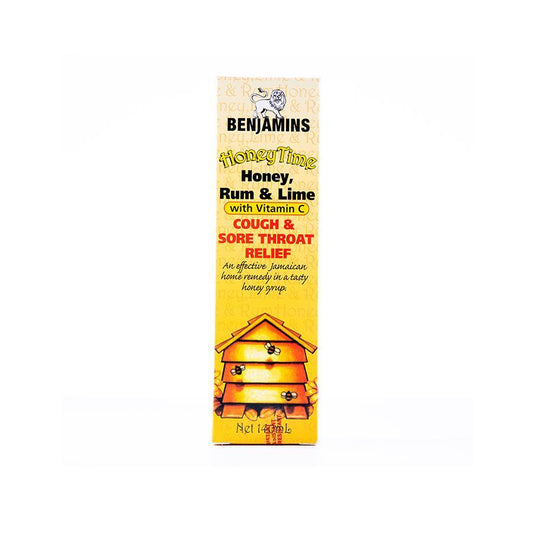 MASBenjamins Honeytime Honey Rum and Lime Syrup 140ml-Fd