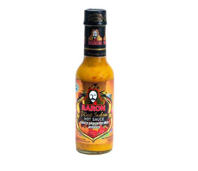MASBaron West Indian Hot Sauce 155g-Fd