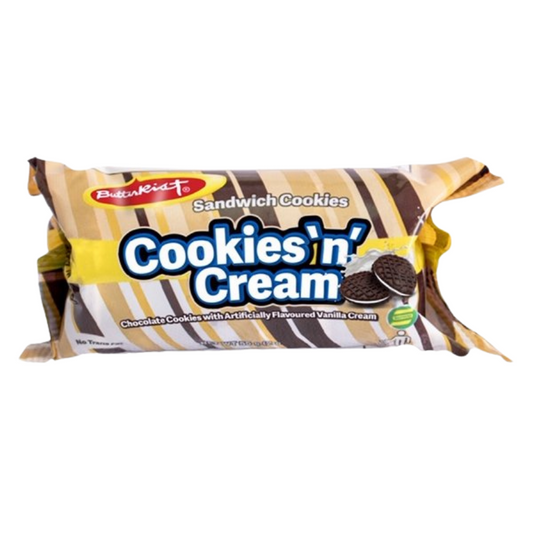 Butterkist Sandwich Cookies N Cream 55g