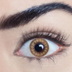 MASMesmerEyez Contact Lense Caramel Tea + Free Solution-Food