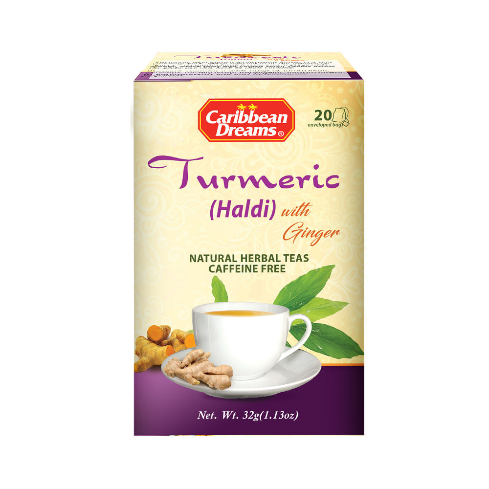 MASCaribbean Dreams Tumeric Ginger Tea 20’s-Fd