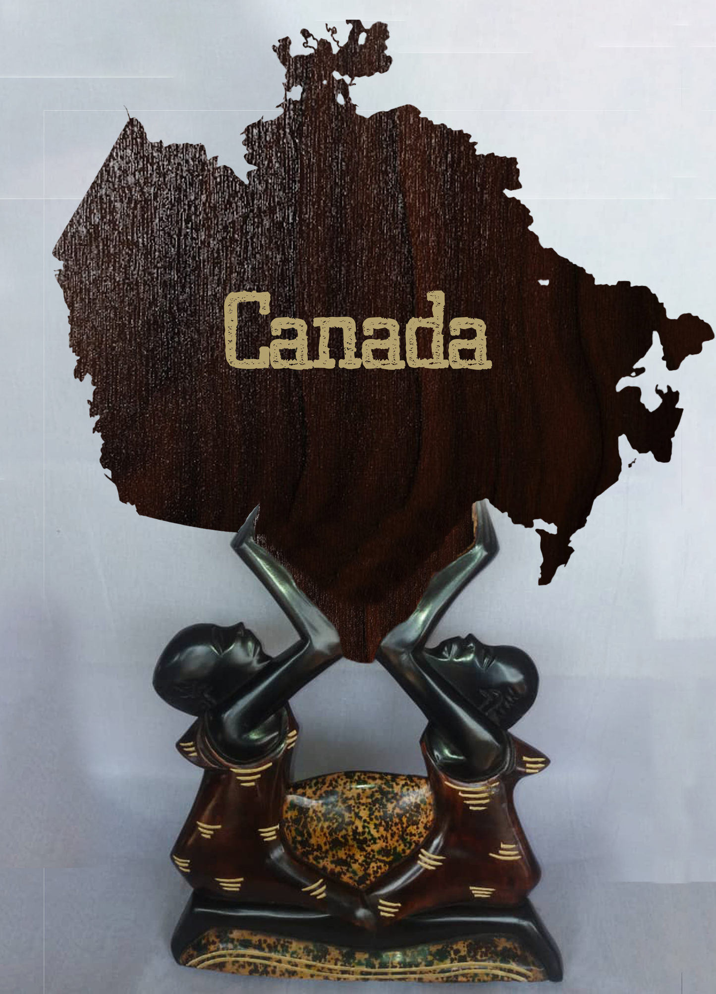Personalised Wooden Figurine Statue