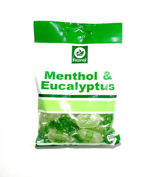MASFitzroy Menthol & Eucalyptus 100g Box of 12-Fd