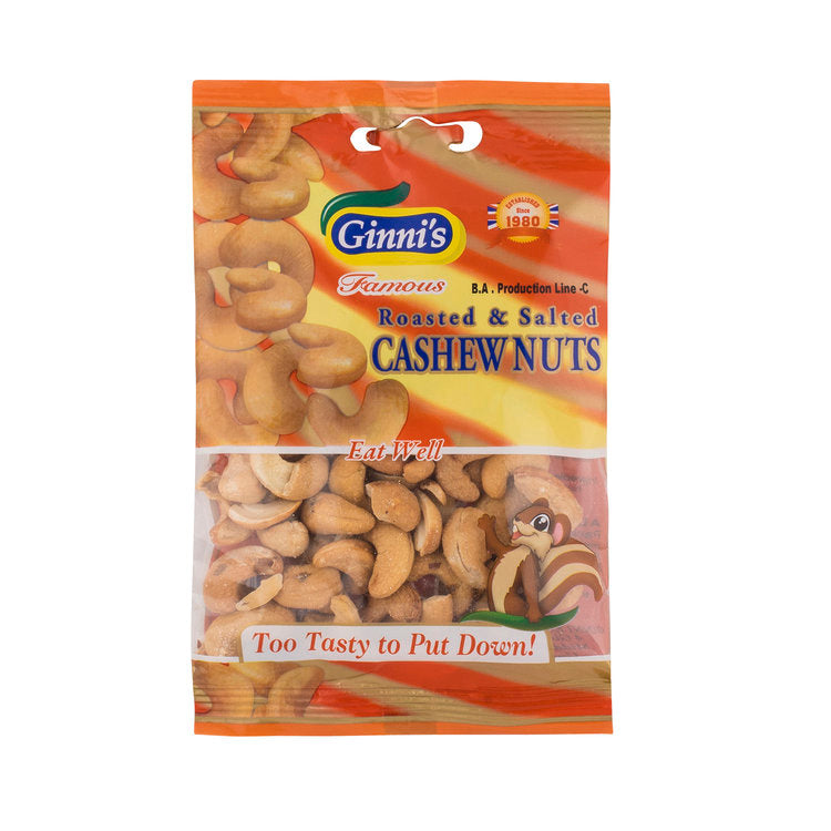 MASGinni Roasted Salted Cashews 200g-Food
