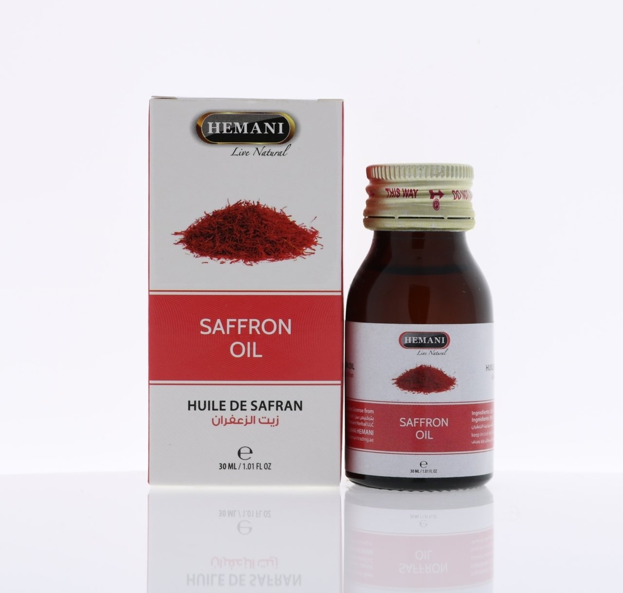 MASHemani Saffron Oil 30ml Box of 6-Fd