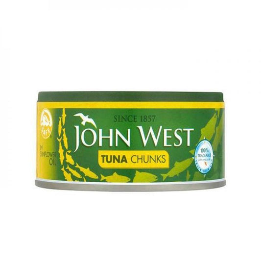 SKJohn West Tuna Chunks in Sunflower Oil 200g