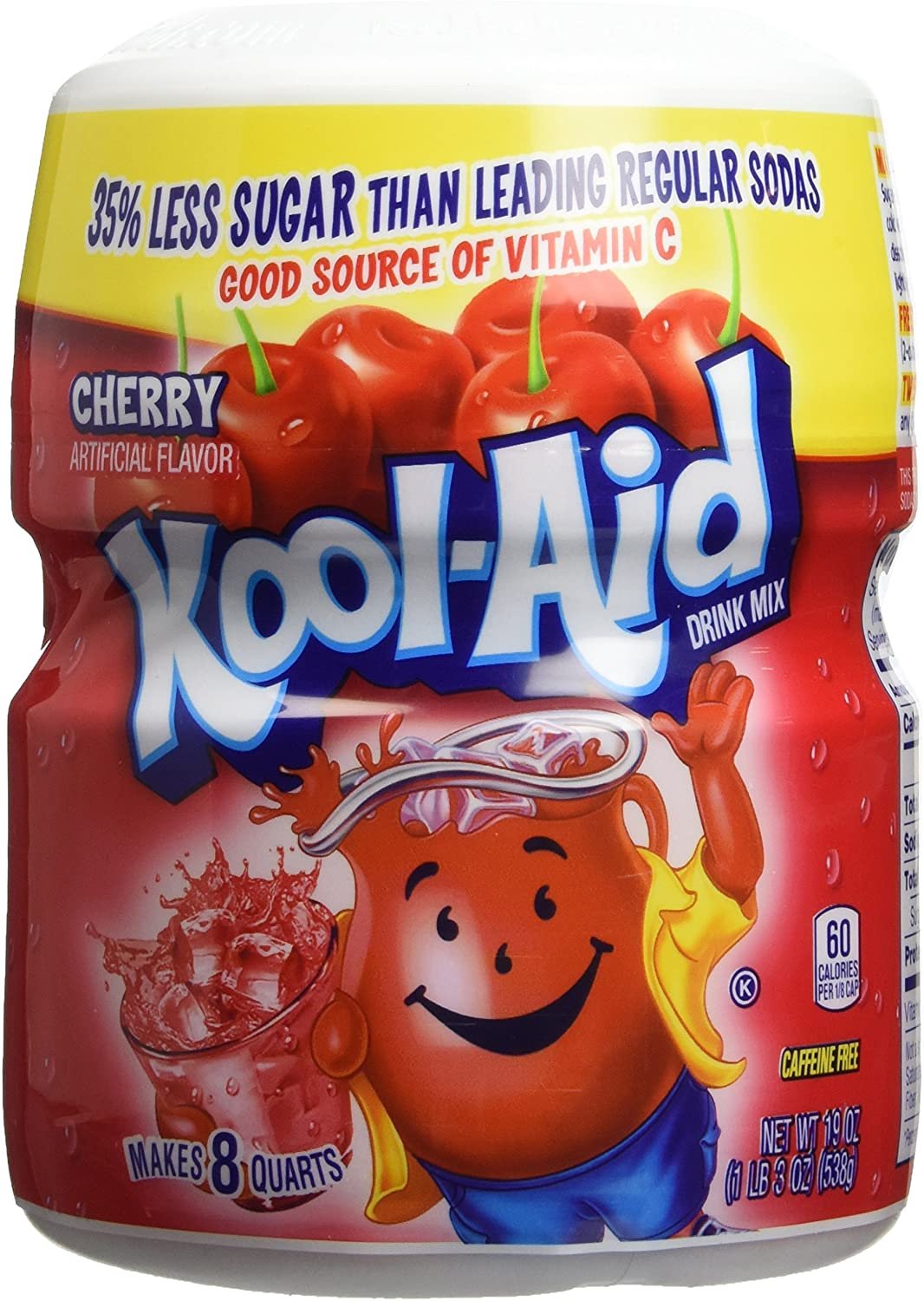 Kool Aid  Snow Cherry Tub 538g Box of 12