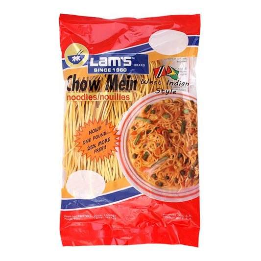 MASLam's Chowmein Noodles 454g Box of 30-Fd