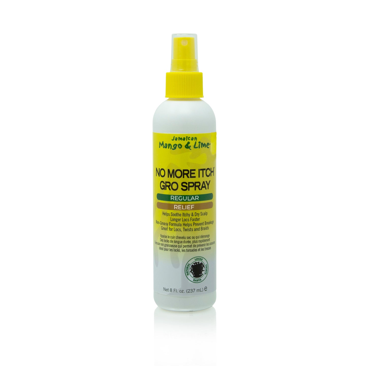 MASJamaican Mango & Lime No More Itch Gro Spray 8oz-Food