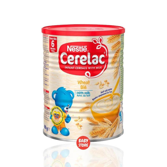 MASNestlé Cerelac Wheat 6+ 400g Case of 6-Fd