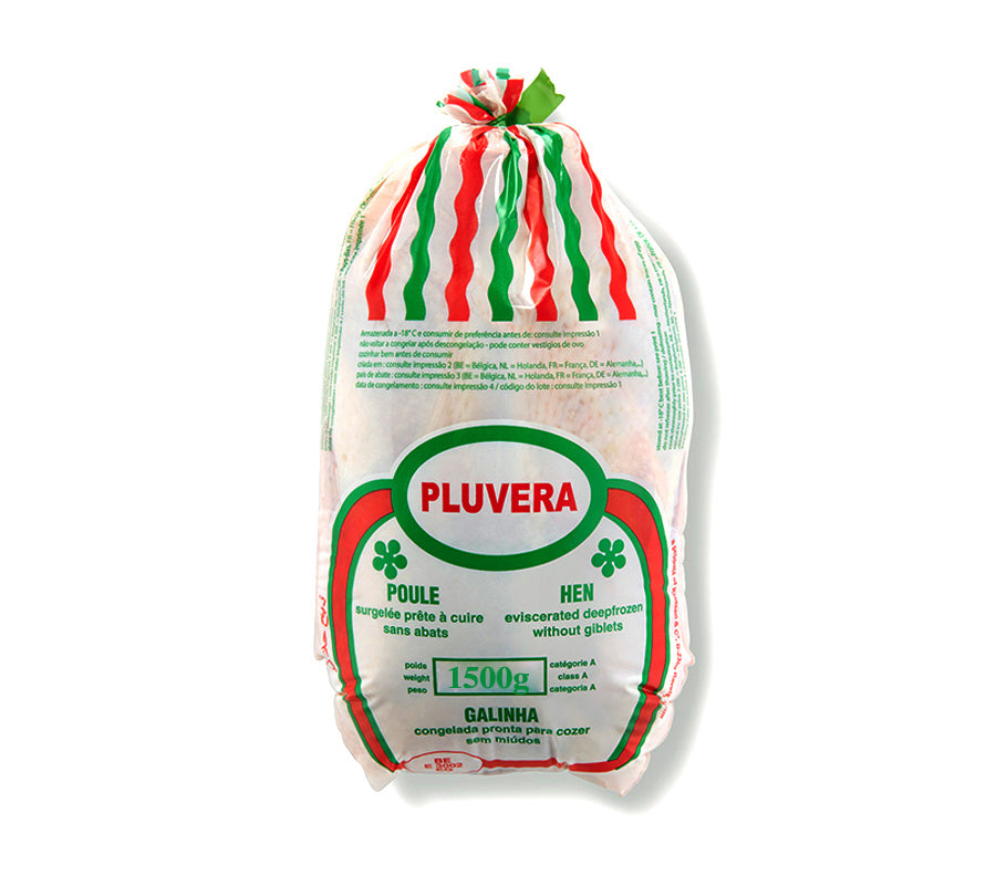 Frozen Whole Pluvera Chicken Box 1500G/1600g X 10